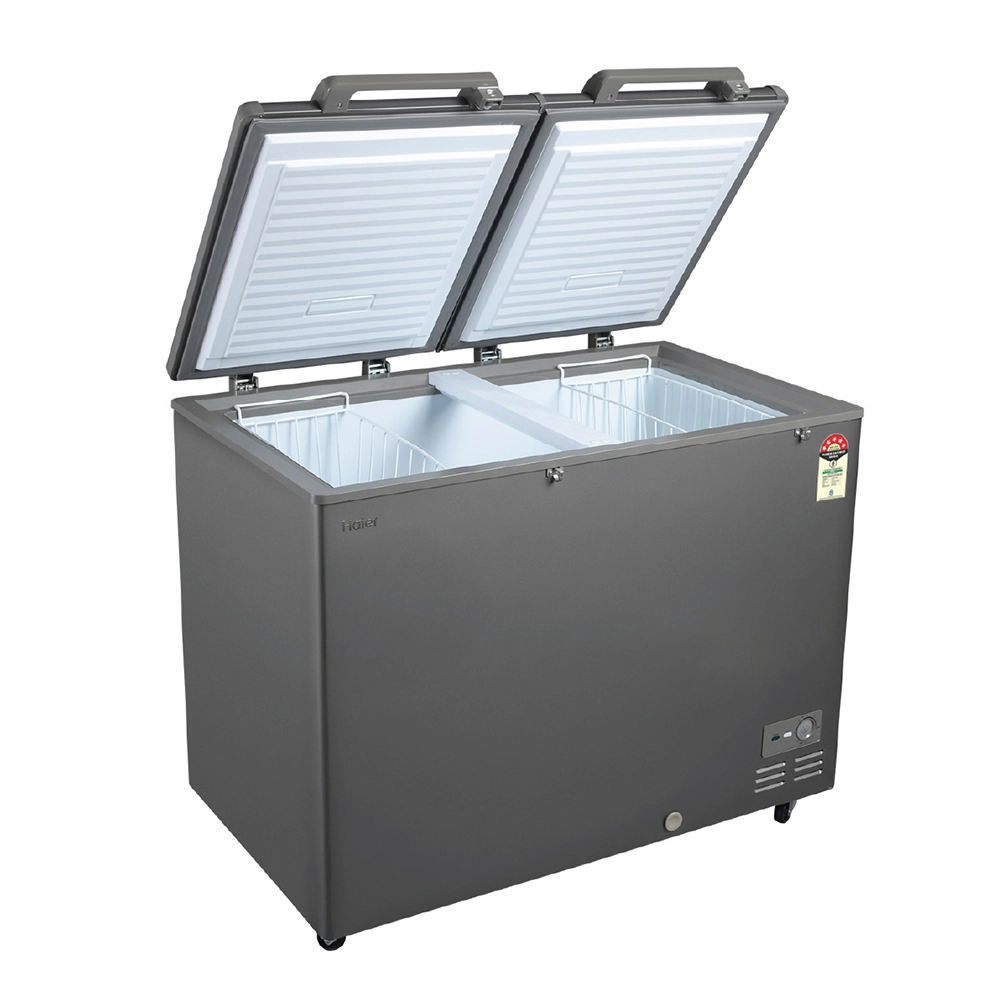 Haier Deep Freezer 510L, Hard Top Convertible Freezer (Titanium)
